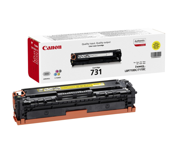 Canon CRG-731Y yellow 1500 stron - 246212 - zdjęcie 3